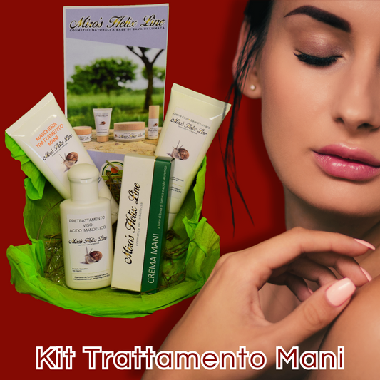 SET trattamento completo mani alla bava di lumaca (4 prodotti)