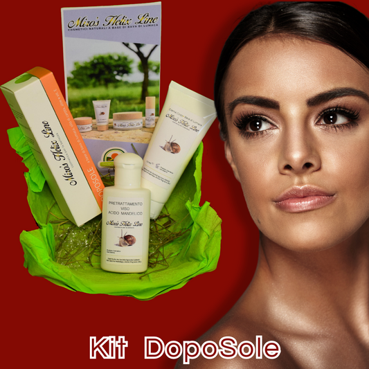 SET trattamento completo doposole alla bava di lumaca (3 prodotti)
