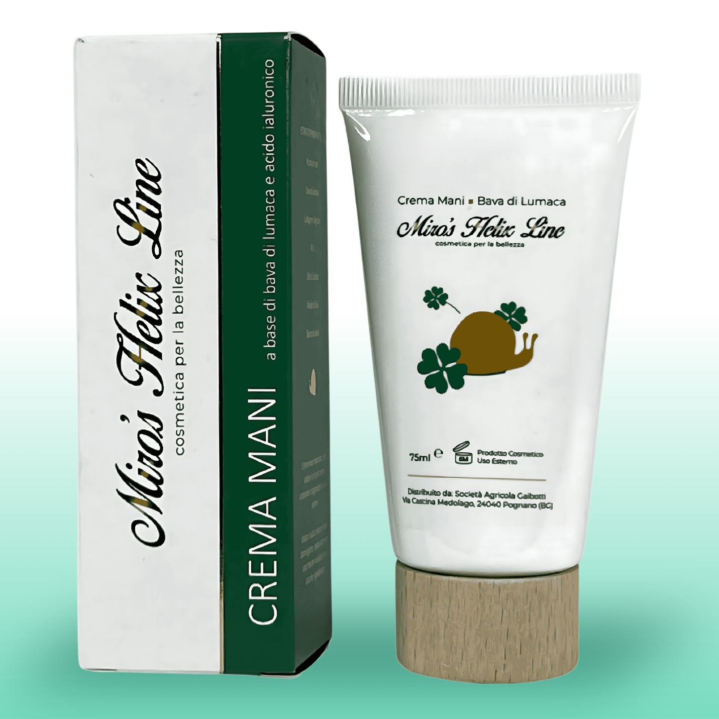 Crema mani nutriente alla Bava di Lumaca. Lenitiva, Idratante per una pelle più morbida