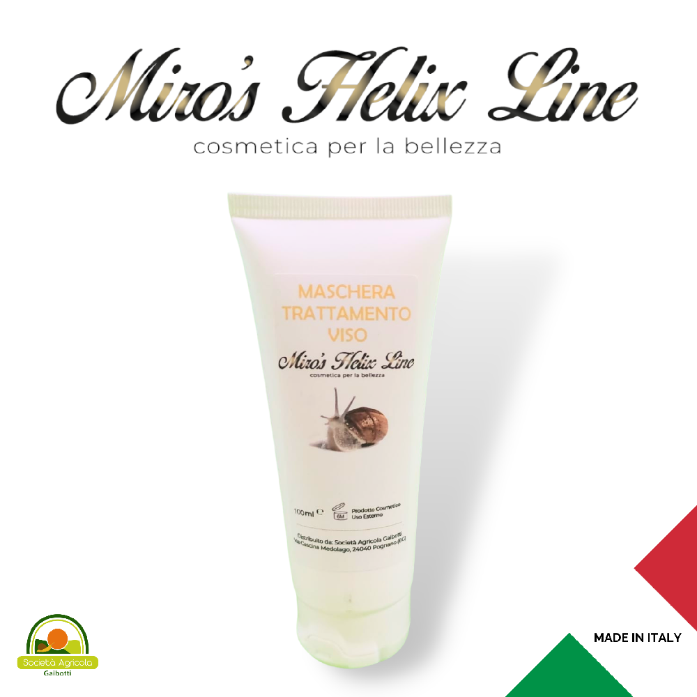 Trattamento Maschera Viso Antiage con Acido Ialuronico, Collagene, Vitamina E