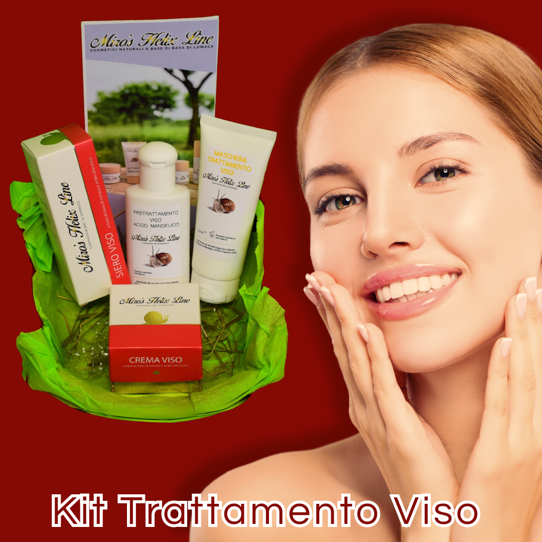Set Completo Trattamento Viso alla Bava di Lumaca – Routine Antiage Naturale